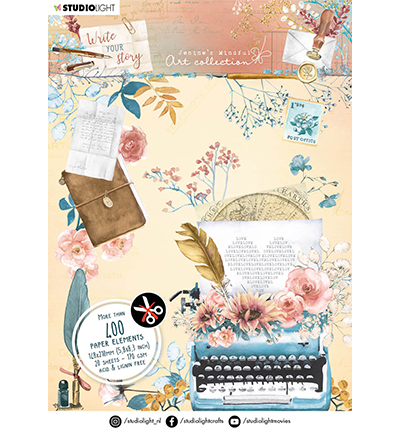 JMA-WYS-DCB24 - Jenines - Paper elements Write Your Story nr.24