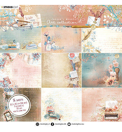  -  - Decorative paper Write Your Story nr.34