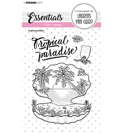 BL-ES-STAMP257 - StudioLight - Tropical paradise Essentials nr.257