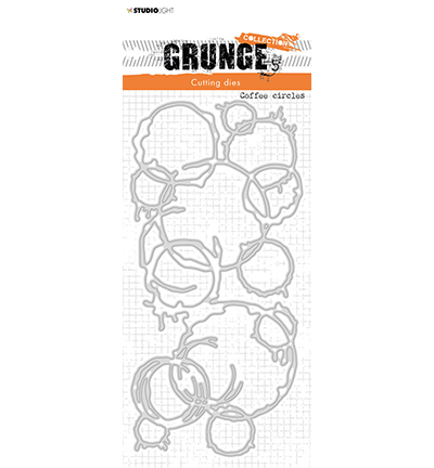 SL-GR-CD236 - StudioLight - Coffee circles Grunge Collection nr.236