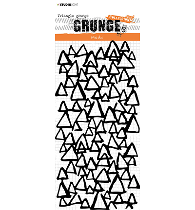 SL-GR-MASK111 - StudioLight - Triangle grunge Grunge Collection nr.111