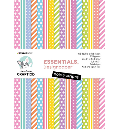 CCL-ES-PP48 - CraftLab - Dots & stripes Essentials nr.79