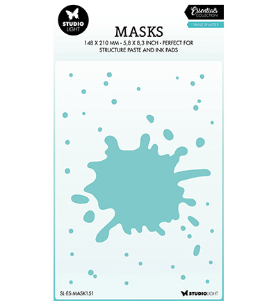 SL-ES-MASK151 - StudioLight - Paint splatter Essentials nr.151