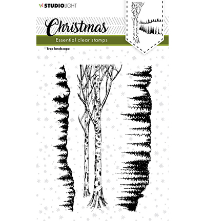 SL-ES-STAMP243 - StudioLight - Christmas Tree landscape Essentials nr.243