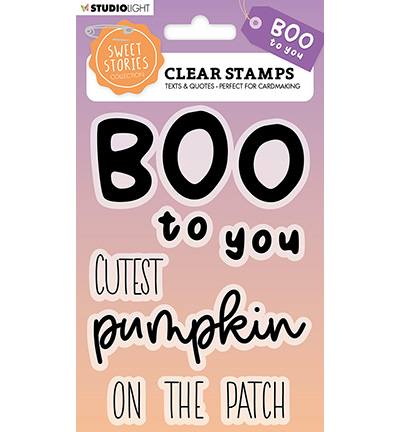 SL-SS-STAMP271 - StudioLight - Quotes large Boo to you Sweet Stories nr.271
