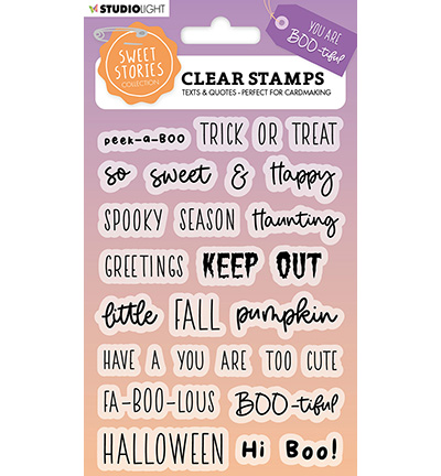 SL-SS-STAMP272 - StudioLight - Quotes small Boo-tiful Sweet Stories nr.272