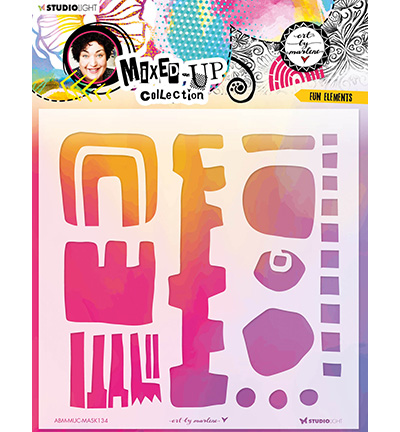 ABM-MUC-MASK134 - Art by Marlene - Fun Elements Mixed-Up Collection nr.134