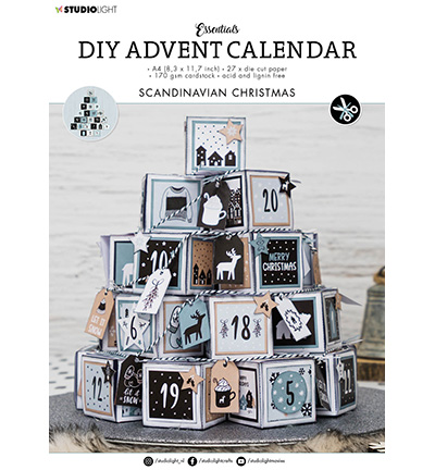 SL-ES-DCB29 - StudioLight - Advent calendar Scandinavian Christmas Essentials nr.29