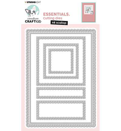 CCL-ES-CD425 - CraftLab - Scalloped Square Essentials nr.425