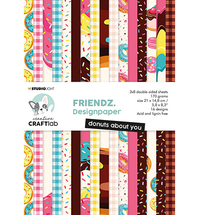 CCL-FR-PP72 - CraftLab - Donuts about you Friendz nr.72