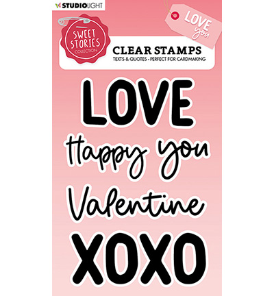 SL-SS-STAMP328 - StudioLight - Quotes large Love you Sweet Stories nr.328