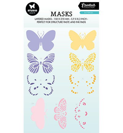 SL-ES-MASK171 - StudioLight - Fly butterfly Essentials nr.171