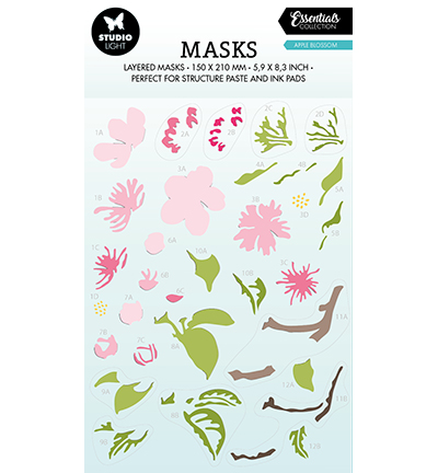 SL-ES-MASK173 - StudioLight - Spring flowers Essentials nr.173