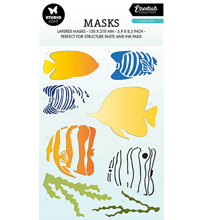 SL-ES-MASK198 - StudioLight - Ocean fish Essentials nr.198