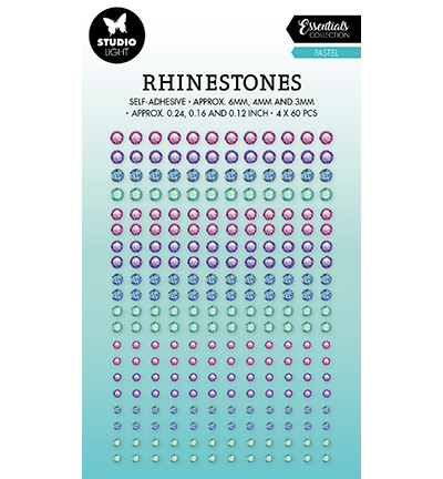 SL-ES-RS04 - StudioLight - Rhinestones Pastel Essentials nr.04