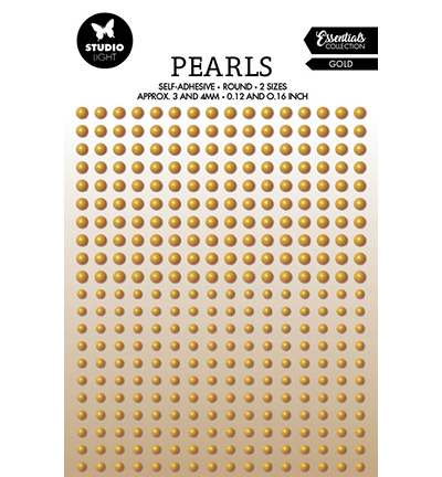 SL-ES-PEARL25 - StudioLight - Gold pearls Essentials nr.25