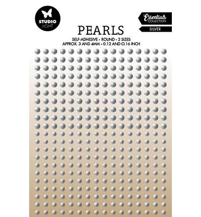 SL-ES-PEARL28 - StudioLight - Silver pearls Essentials nr.28