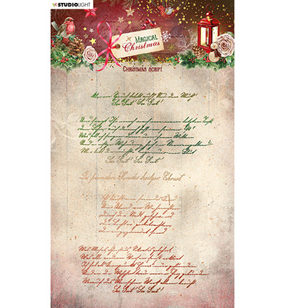 SL-MC-STAMP501 - StudioLight - Christmas script Magical Christmas nr.501