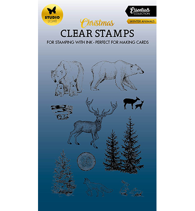 SL-ES-STAMP480 - StudioLight - Winter animals Essentials nr.480