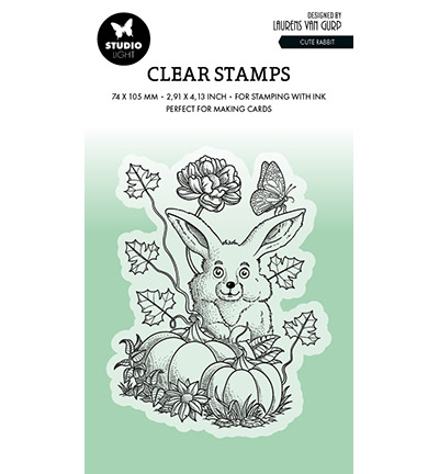 BL-ES-STAMP535 - Laurens van Gurp - Cute rabbit By Laurens nr.535