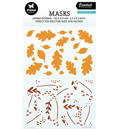 SL-ES-MASK221 - StudioLight - Autumn pattern Essentials nr.221