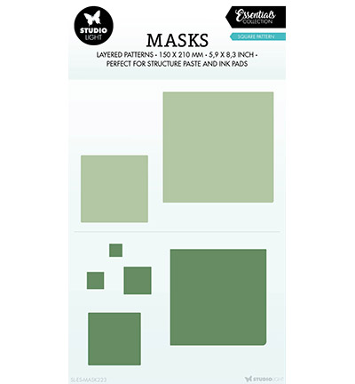 SL-ES-MASK223 - StudioLight - Square pattern Essentials nr.223