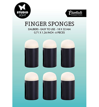 SL-ES-INKAP06 - StudioLight - Finger sponges Daubers Essentials Tools nr.06