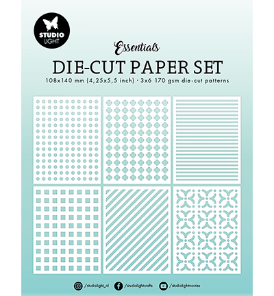 SL-ES-PS36 - StudioLight - Die-cut paper sheets Essentials nr.36