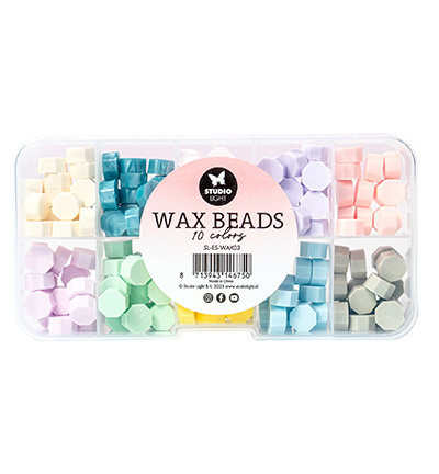 SL-ES-WAX03 - StudioLight - Wax Beads 10 colors Pastels Essentials Tools nr.03