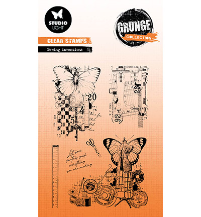 SL-GR-STAMP516 - StudioLight - Sewing inventions Grunge Collection nr.516
