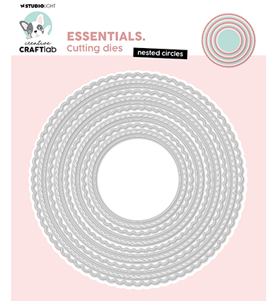 CCL-ES-CD744 - CraftLab - Nested circles Essentials nr.744