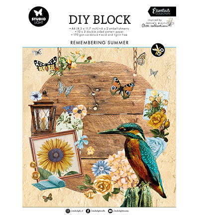 SL-ES-DCB61 - StudioLight - DIY Block Remembering summer Essentials nr.61