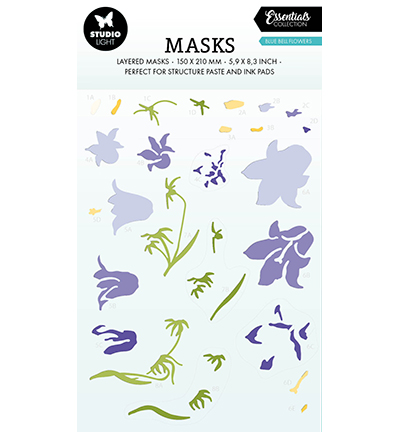 SL-ES-MASK247 - StudioLight - Blue bell flowers Essentials nr.247