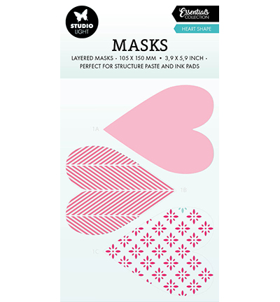 SL-ES-MASK249 - StudioLight - Heart shape Essentials nr.249