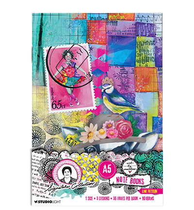 ABM-SI-NOTE02 - Art by Marlene - Notebook Set of 3 Signature Collection nr.02