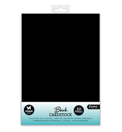 SL-CO-PS41 - StudioLight - Black Cardstock nr.41