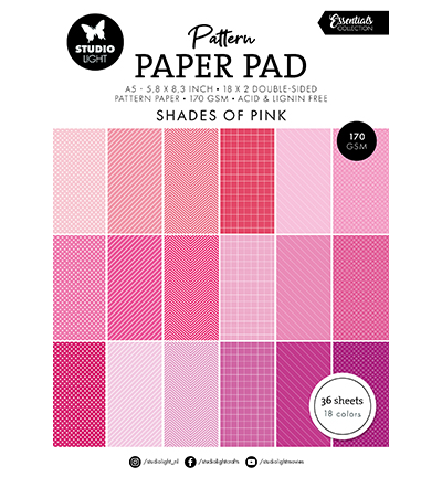 SL-ES-PPP163 - StudioLight - Shades of pink Essentials nr.163