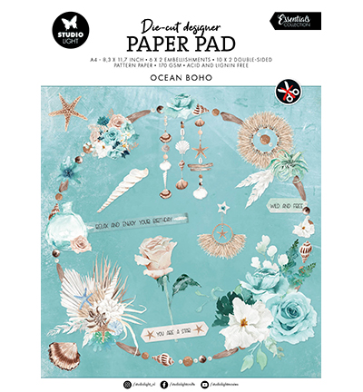  -  - Paper Pad Ocean boho Essentials nr.168