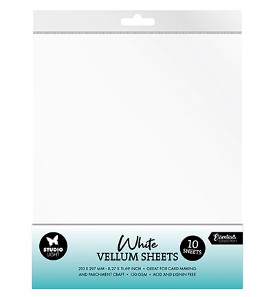 SL-CO-VES04 - StudioLight - Vellum Sheets 150grs. White Essentials nr.04