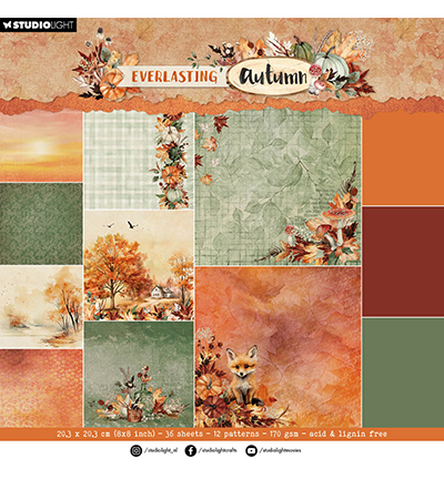 SL-EA-DPP230 - StudioLight - Background paper Everlasting Autumn nr.230