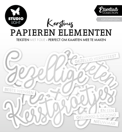 SL-ES-PE18 - StudioLight - Silver Kerstwensen Essentials nr.18