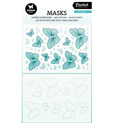 SL-ES-MASK-309 - StudioLight - Butterflies Essentials nr.309