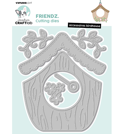 CCL-FR-CD897 - CraftLab - Accessoires birdhouse Friendz nr.897