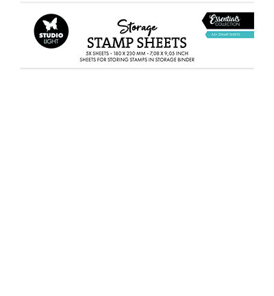 SL-TO-STOR08 - StudioLight - Storage Stamp sheet A5+ sheet Essentials nr.08