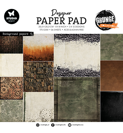 SL-GR-DPP243 - StudioLight - Paper elements Grunge Collection nr.243