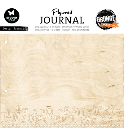 SL-GR-PWJ02 - StudioLight - Letter Journal Grunge Collection nr.08