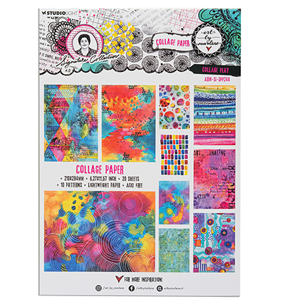 ABM-SI-DPP244 - Art by Marlene - Collage play Signature Collection nr.244