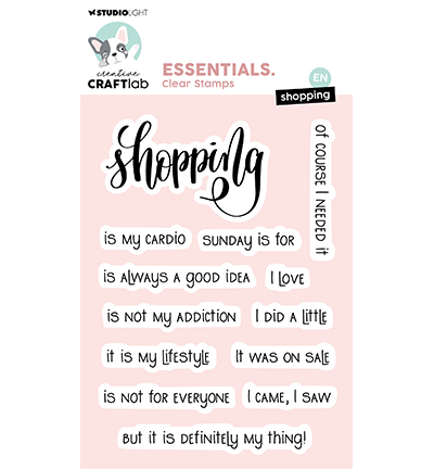 CCL-ES-STAMP758 - CraftLab - Shopping Essentials nr.758