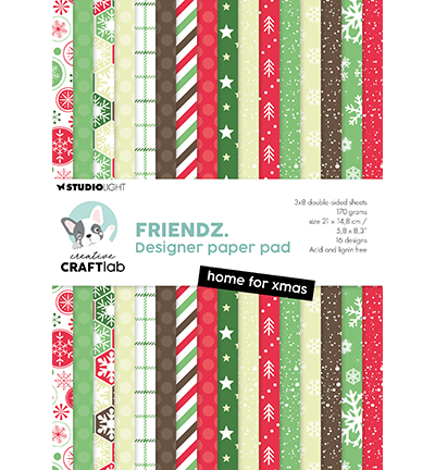 CCL-FR-DPP256 - CraftLab - Home for xmas Friendz nr.256