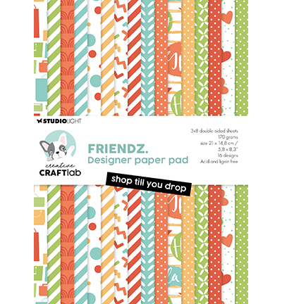 CCL-FR-DPP257 - CraftLab - Shop till you drop Friendz nr.257